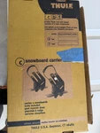 Sweden Thule Model 573 Snowboard Carrier Roof Racks W/lock And Key. Fixed Price $88.00.