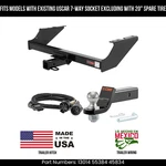 For 08-16 F350 Sd Trailer Hitch 4PIN Wire 178" Ball Fit Uscar Plug Exc 20" Spare. Fixed Price $336.99.