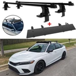 54" Top Roof Rack Cross Bars Cargo Carrier + Wind Fairing For Honda Civic Sedan. Fixed Price $221.19.