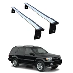 For Infiniti QX4 1997-2003 Roof Rack Cross Bars Ray Slot Rail Silver. Fixed Price $198.00.