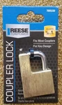 Reese Towpower 7005330 Brass Coupler Lock! Brand New! Bike Door Gate Backpack!. Fixed Price $14.99.