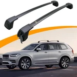 Roof Rack Crossbars Fit Volvo 2015-2026 Lockable Black SN-XC90-C83V0X Cargo. Fixed Price $179.99.