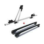Omac 96MNBRJ929XXLB-SET 59" Black Roof Rail Cross Bar & Bike Carrier. Fixed Price $319.90.