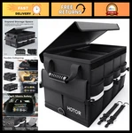 Foldable Car Trunk Organizer - Large Capacity Storage For Suv, Truck, Van, Sedan. Fixed Price $35.09.
