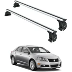 For Suzuki Kizashi Roof Rack Cross Bars Fix Point Silver 2010-2013. Fixed Price $248.00.