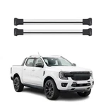 Roof Rack Cross Bars Luggage Carrier Ford Ranger P703 2024-2026 Gray 2PCS. Fixed Price $89.99.