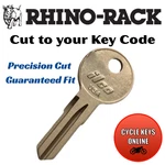 Rhino Rack Roof Keys Replacement Made Cut To Codes 001-200. Fixed Price $7.99.