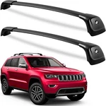 Jeep Grand Cherokee WK2 Roof Rack Cross Bars Flush Rail All Black 2011-21. Fixed Price $100.00.