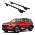 Erkul Roof Rack Cross Bars For Hyundai Santa Fe 2019-2023 Flush Rails Open-box. Fixed Price $89.99.