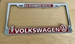 Bug Bus Ghia Beetle "old Vw's Never Die" Volkswagen Metal License Plate Frame. Fixed Price $74.99.