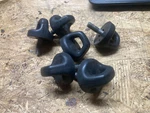 1996 97 Nissan Pathfinder Roof Rack Knob Screws Black Set Oem Infiniti QX4. Fixed Price $25.99.