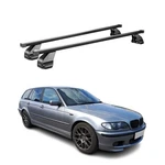 Fix Point Roof Racks Top Cross Bars For Bmw 3 Series E46 2000-2006 Steel Black. Fixed Price $189.99.