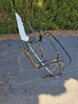 1960-61 Studebaker Lark Convertible Top Header Bows Frame Cage Bracket. Fixed Price $1800.00.