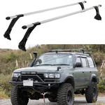 Adjustable Roof Ladder Racks Cargo Carrier Cross Bar For 80 Series Land Cruiser. Fixed Price $152.22.