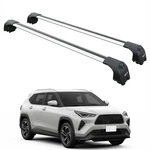 For Toyota Yaris Cross (2024-UP) Roof Rack Bars Flush Rail Silver. Fixed Price $228.00.