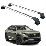 For Volkswagen Atlas Cross Sport 2025-2026 Roof Rack Bar Flush Rail, Silve. Fixed Price $228.00.