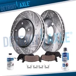 277MM Front Drilled Rotors + Brake Pads For 2011-2014 2015 2016 Subaru Impreza. Fixed Price $91.98.