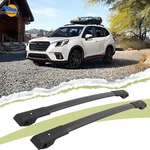 2PCS Black Aluminum Cross Bars Roof Racks Rail Fit Subaru Forester 2014-2024. Fixed Price $62.69.