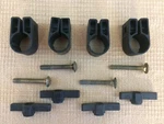 Set X 4 Yakima Non-snar Mount Wrap Around 5/16" Bolt Wing Nut. Fixed Price $14.95.