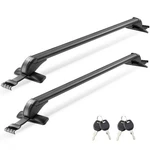 Rack Cross Bars, Universal Fit For Naked Roofs Without Raised Rails/flush. Fixed Price $72.50.