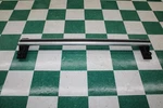 03-09 H2 Silver Front Or Rear Luggage Rack Crossrail Bar Cleats Assembly Oem Wty. Fixed Price $101.99.