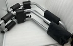 Thule Hull-a-port Vertical Kayak Roof Rack Carrier 834 J Style Missing Hardware. Fixed Price $89.87.
