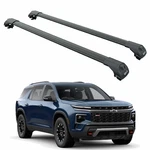 For Chevrolet Traverse GEN3 (2024-2025) Roof Rack Cross Bars Raised Rail, Black. Fixed Price $183.00.