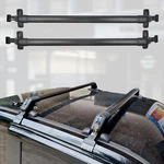 2X Rack Cross Bar Black Roof Luggage Carrier Aluminium With Lock Universal. Fixed Price $48.87.