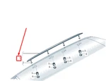 Genuine Audi A6 4A C8 Roof Rails Left 4K9860021A1P9, New Product, Oem. Fixed Price $808.37.