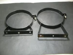 Nos Nitrous Bottle Brackets For 10 15LB Black Powder Coated Steel Used. Fixed Price $49.99.