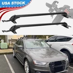 For Audi A4 S4 B6 B8 B7 Top Roof Rack Cross Bars Luggage Carrier W/ Key Lock Us. Fixed Price $79.95.