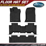 4X Black Front & Rear Row Floor Mats For Toyota 4RUNNER 13-23 Lexus GX460 14-22. Fixed Price $132.77.