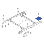 Ford Expedition 2007-2017 7L1Z7855183AA Rear Left Roof Rack Cover. Fixed Price $17.38.