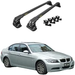 Roof Rack Cross Bars Set For Bmw 3 Series E90 Sedan 2006-2011 Black Pcs. Fixed Price $201.19.