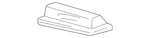 Genuine Gm Side Support New Oem 12389979. Fixed Price $18.62.