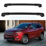 Top Roof Rack Cross Bars For 2016-2017 Jeep Cherokee Cargo Storage Aluminum. Fixed Price $83.39.