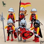 Playmobil Army Red Dragon-knight-soldier-warrior-medieval Battalion. Fixed Price $46.70.
