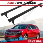 Roof Rack Cross Bar For 18-21 Chevrolet Equinox Sport Utility Adjustable Black. Fixed Price $87.48.
