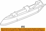 63495-42040 Toyota Cover, Roof Rack Lower, Front Rh 6349542040, New Genuine Oem. Fixed Price $37.51.