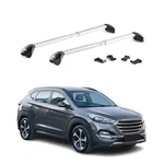 For Hyundai Tucson 16-21 Omac G005926 Gray Flush-mounted Roof Rails Cross Bars. Fixed Price $129.99.