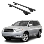 Erkul Roof Rack Crossbars For Toyota Highlander 2010-2013 Raised Rails-black. Fixed Price $89.99.