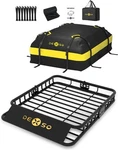 Universal Rack Basket With Cargo Net Rooftop Luggage Carrier 200 Lbs. Fixed Price $135.99.