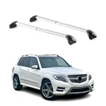 Roof Rack Cross Bars For Mercedes Glk Class X204 2009-2015 Alu Silver Grey 2X. Fixed Price $129.99.