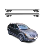 For Pontiac Vibe 2003-2009 Omac U024904 Gray Raised Roof Rails Cross Bars. Fixed Price $199.99.