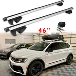 For Vw Tiguan 2001-2024 46" Roof Rack Cross Bar Aluminium Luggage Cargo Carrier. Fixed Price $105.11.