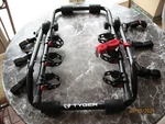 Tyger 3-BIKE Trunk Mount Rack, TG-RK3 B203S-NEW. Fixed Price $65.00.