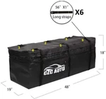 Expandable Hitch Cargo Carrier Bag 9.5 Cu. Ft Extends To 11.6 Waterproof. Fixed Price $43.99.