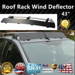Universally Fit Rooftop 43" Rack Crossbar Wind Fairing Deflector Kit. Fixed Price $55.99.
