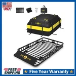 Universal Rack Cargo Carrier Basket ,suv Top Luggage Holder &waterproof Bag. Fixed Price $139.99.