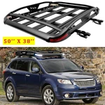 Roof Rack Luggage Cargo Basket+cross Bars W/led Light For Subaru Tribeca 2008-14. Fixed Price $229.15.